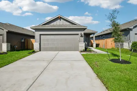 New construction Single-Family house 31021 Rivage Beach Dr, Huffman, TX 77336 plan The Mesa Verde (326) - image