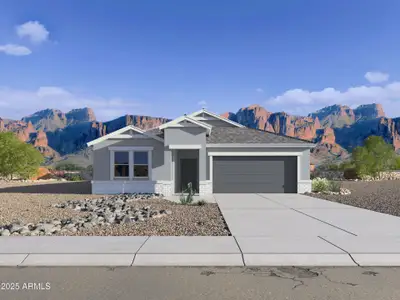 New construction Single-Family house 1526 E Glazier Dr E, Casa Grande, AZ 85122 - image