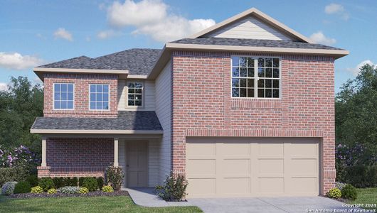 New construction Single-Family house 178 Crowned Crane, San Antonio, TX 78253 The Bowen - photo 1 1