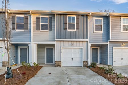 New construction Townhouse house 4552 Green Drake Dr, Charlotte, NC 28269 plan Albemarle - image