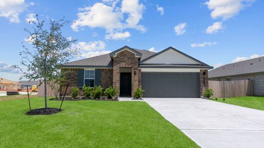 New construction Single-Family house 9042 Rose Water Trl, Iowa Colony, TX 77583 Cali- photo 0