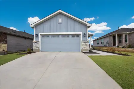 New construction Single-Family house 103 Cross Bar St, Georgetown, TX 78633 plan Compass - image