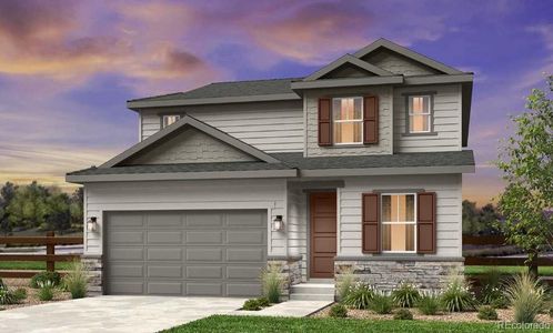 New construction Single-Family house 16501 W 93Rd Avenue, Arvada, CO 80007 Estes- photo 0