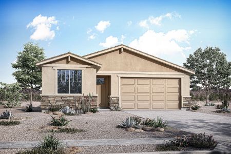 New construction Single-Family house 23039 E Starflower Dr, Queen Creek, AZ 85142 Sepia- photo 2 2