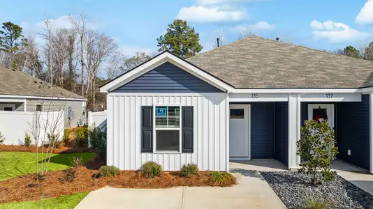 New construction Duplex house 159 Mims Academy Dr, Harleyville, SC 29448 plan Wyeth-Duplex - image