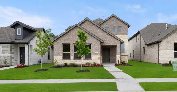 New construction Single-Family house 2858 Buttermilk Dr, Midlothian, TX 76065 plan Overture - image