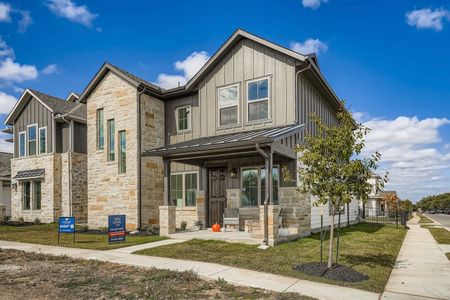 New construction Single-Family house 376 Orleanian Dr, Buda, TX 78610 plan Emmerson - image