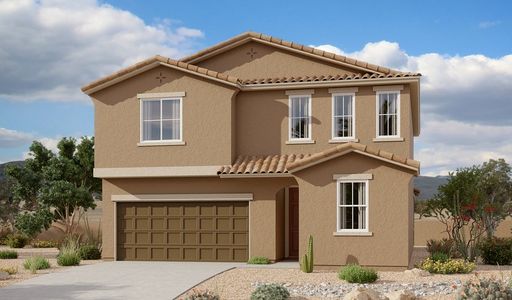 New construction Single-Family house 11894 E Becker Dr, Vail, AZ 85641 plan Moonstone - image