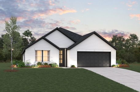 New construction Single-Family house 205 Rose Laurel Dr, Alvin, TX 77511 plan Olympic - image
