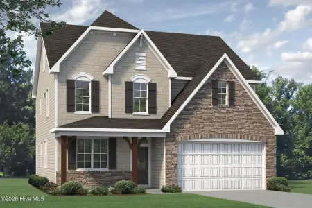 New construction Single-Family house 590 Watauga Ln, Unit 525, Aberdeen, NC 28315 plan Nelson - image