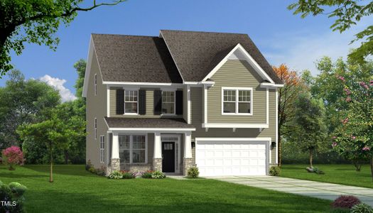 New construction Single-Family house 856 Golden Plum Lane, Zebulon, NC 27597 Devon- photo 0