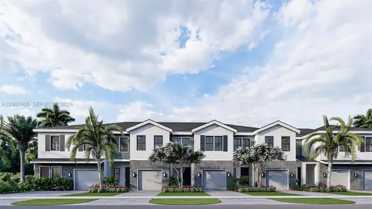 New construction Townhouse house 152 Ne 15Th Ave, Homestead, FL 33033 - image