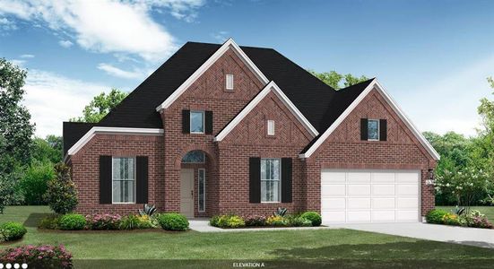 New construction Single-Family house 4911 Caspian Wave Drive, League City, TX 77573 Lindsay (2832-HV-50)- photo 0