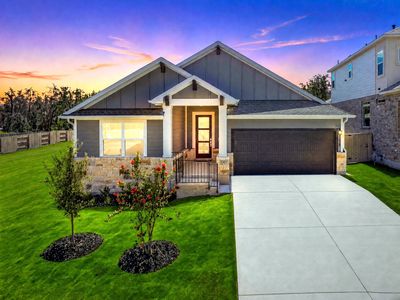 New construction Single-Family house 113 Salado Creek Trl, Bastrop, TX 78602 plan Hamilton - image