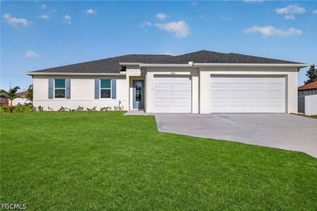 New construction Single-Family house 3074 Nw 4Th Ave, Cape Coral, FL 33993 plan The Bluewater Cove - image