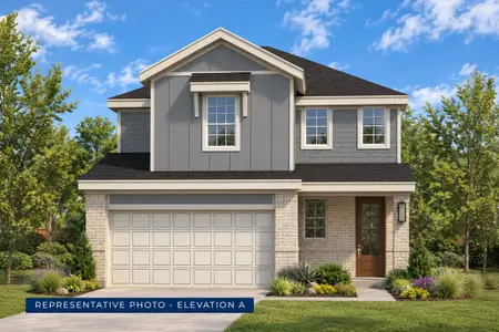 New construction Single-Family house 9804 Waterpark Wy, Ponder, TX 76259 plan Jackson F - 45' Lot - image