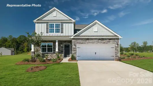 New construction Single-Family house 1608 Secrest Commons Dr, Monroe, NC 28112 plan Winston - image