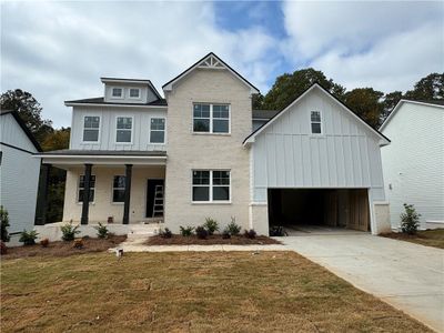 New construction Single-Family house 5341 Woodline View Circle, Auburn, GA 30011 Carden- photo 0