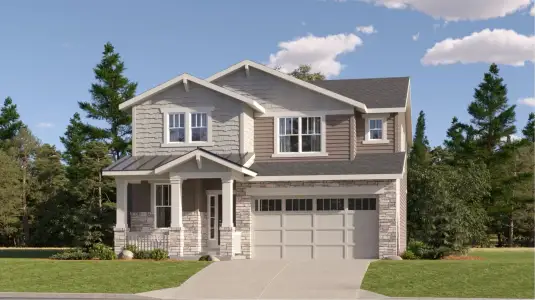 New construction Single-Family house 2341 S Haleyville Wy, Aurora, CO 80018 plan Pinnacle - image