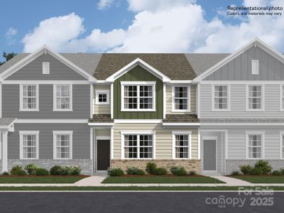 New construction Townhouse house 9863 Old Garden Cir, Gastonia, NC 28056 - photo 0