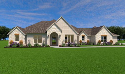 New construction Single-Family house 3005 Codigo Dr, Weatherford, TX 76088 - image