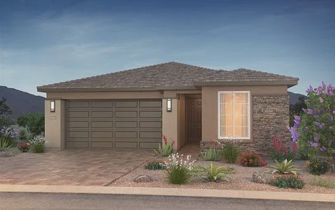 New construction Single-Family house 33670 N Chevelon Dr, Peoria, AZ 85383 plan Flourish II - image