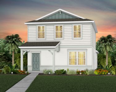 New construction Single-Family house 6174 Whispering Gln, Winter Garden, FL 34787 plan Benton - image