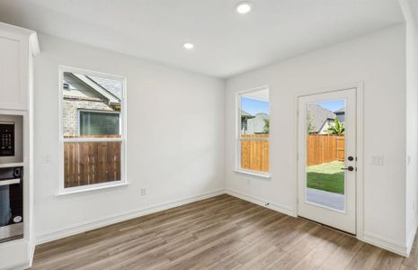 airy dining area*real home pictured