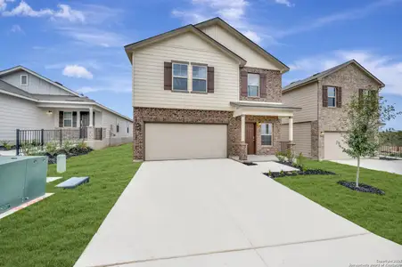 New construction Single-Family house 10427 White Hart Ln, Converse, TX 78109 plan Wisteria - 30' Smart Series - image