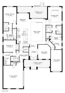 New construction Single-Family house 8447 Sw 99Th Street Rd, Ocala, FL 34481 plan Balfour - Aberdeen - image