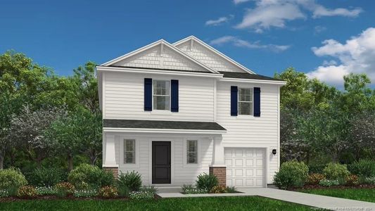 New construction Single-Family house 4 Bennington Way, Lillington, NC 27546 Freelance- photo 0