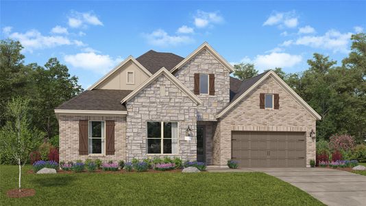 New construction Single-Family house 23119 Baldy Ridge Ct, Porter, TX 77365 plan Olympus - image