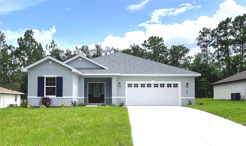 New construction Single-Family house 552 W Hummingbird Drive, Citrus Springs, FL 34434 - photo 0