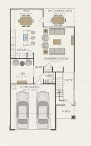 Pulte Homes, Sienna floor plan