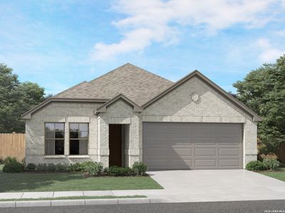 New construction Single-Family house 9909 Paladin Rdg, San Antonio, TX 78254 plan The Allen (840) - image