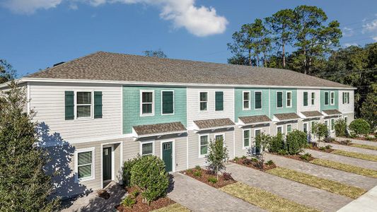 New construction Townhouse house 7209 Sabal Ter, Jacksonville, FL 32210 plan Rowan - image