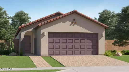 New construction Single-Family house 17480 N Del Mar Ave, Maricopa, AZ 85138 plan Lilac Plan 2569 - image