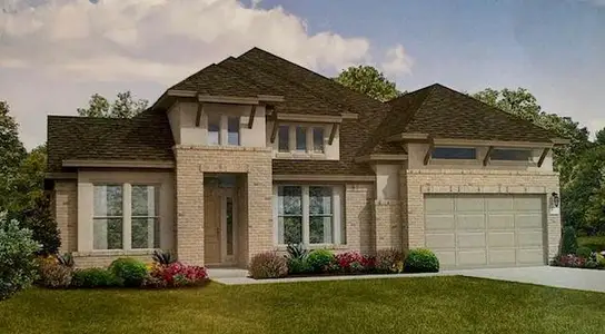 New construction Single-Family house 19818 Prairie Spider Wy, Cypress, TX 77433 plan Tomball - image