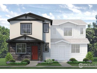 New construction Duplex house 291 Scaup Ln, Johnstown, CO 80534 - photo 0