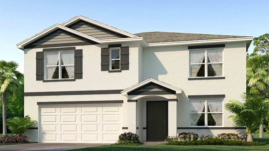 New construction Single-Family house 8505 Wheat Stone Dr, Zephyrhills, FL 33540 plan Hayden - image
