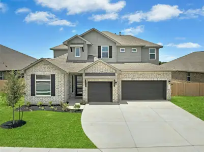 New construction Single-Family house 1210 Silver Falls Dr, Georgetown, TX 78626 plan Irving - image