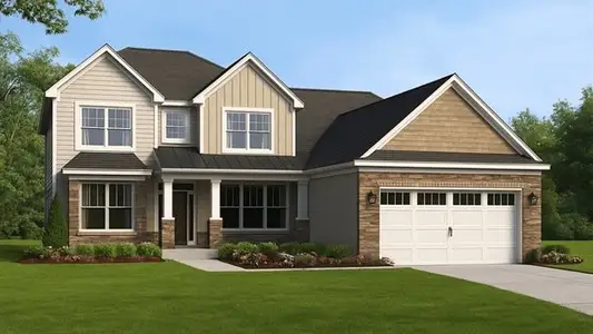 New construction Single-Family house 1516 Delhaven Ct, Campobello, SC 29322 plan CARRINGTON - image