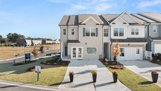 New construction Townhouse house 49 Hughes Place Dr, Dawsonville, GA 30534 plan Salisbury - image