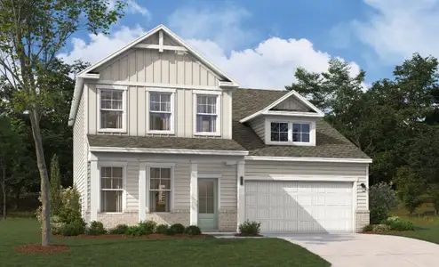 New construction Single-Family house 425 Madison Lakeview Dr, Acworth, GA 30102 plan The Fenton - image