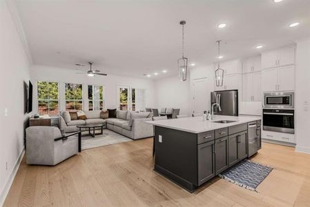 New construction Townhouse house 1070 Harper Dr, Alpharetta, GA 30076 Canterfield- photo 4 4