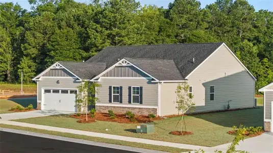 New construction Single-Family house 470 Abbott Rd, Statham, GA 30666 plan Denton - image