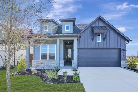 New construction Single-Family house 6431 Haltwhistle Ln, Katy, TX 77493 plan The Columbus - image