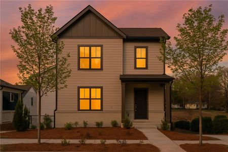 New construction Single-Family house 3315 Stillwood Ln, Atlanta, GA 30354 plan Boxwood - image