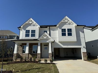 New construction Single-Family house 445 Edison Rail Lane, Knightdale, NC 27545 - photo 0