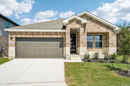 New construction Single-Family house 10125 Briceway Gap, San Antonio, TX 78254 plan The Allen (840) - image